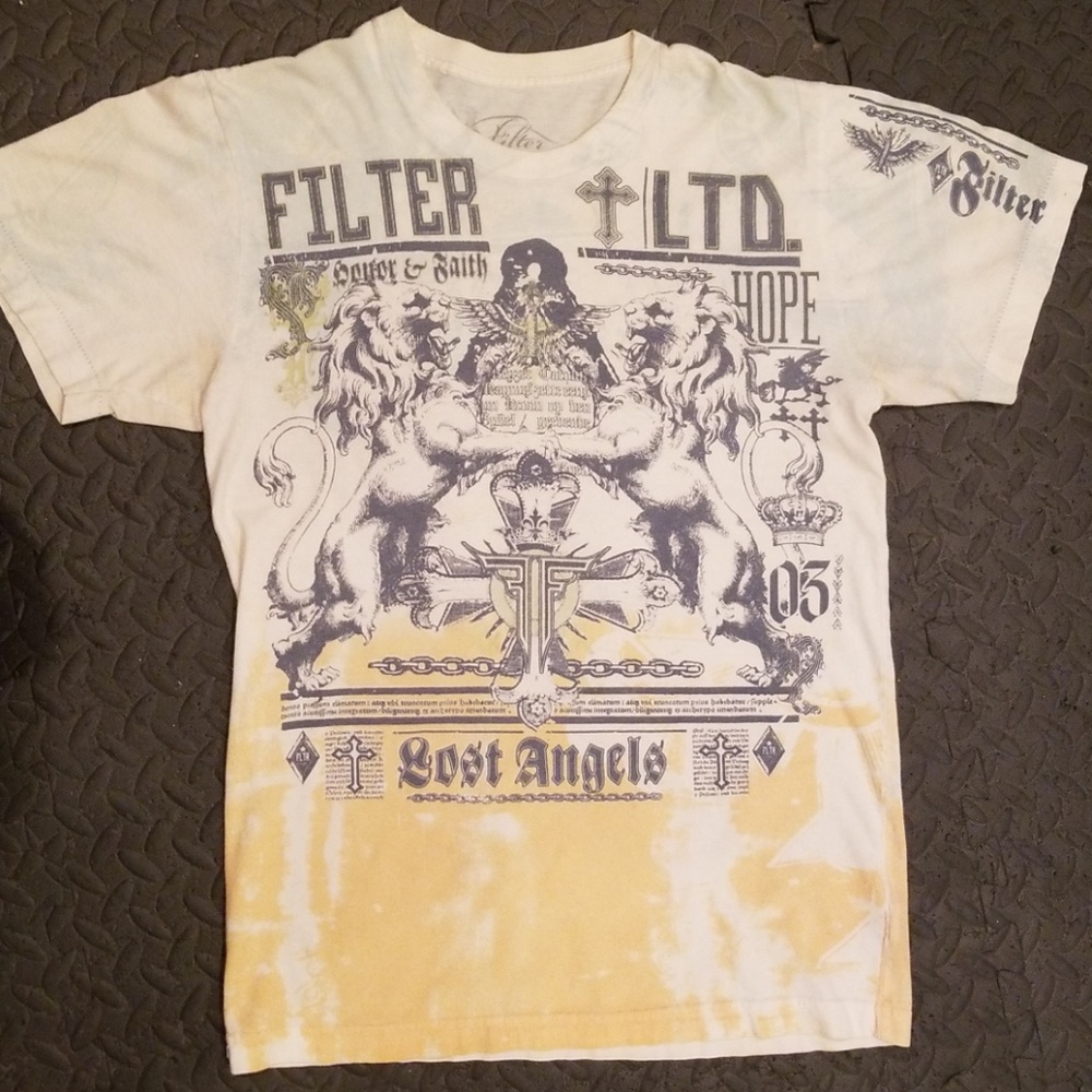 Mens Filter graphic tee